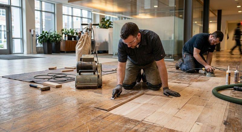 Wood Floor Service in Salisbury, NC