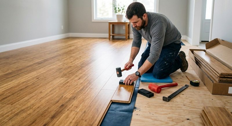 Bamboo Flooring Installation in Salisbury, NC