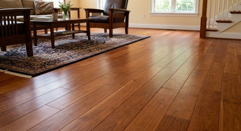 Cherry Floor Installation in Kannapolis, NC