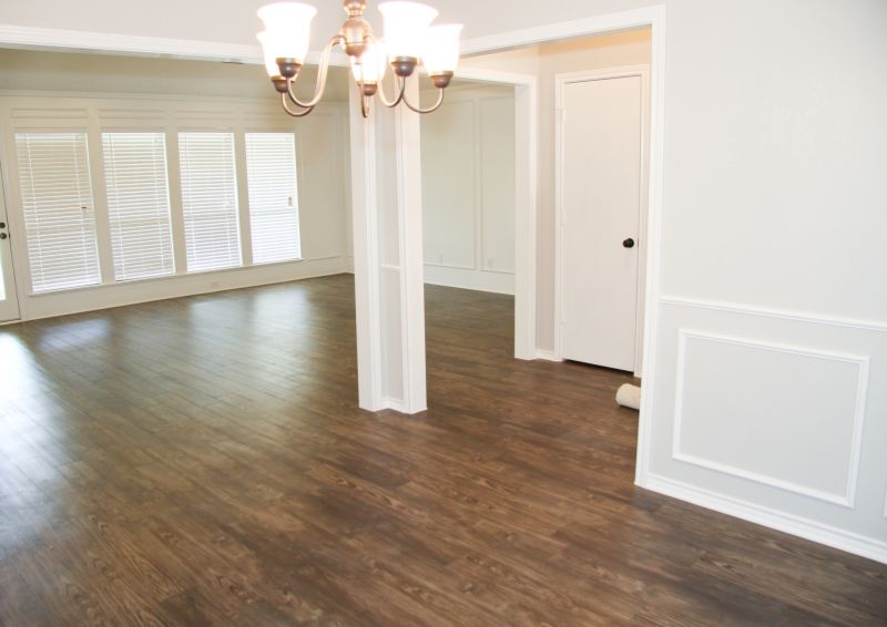 Dark Wood Floor Installation in Salisbury, NC