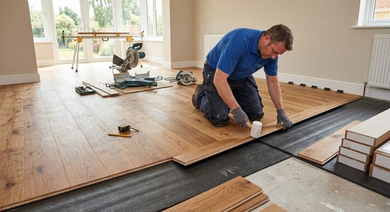 Hardwood Floor Installation in Advance, NC