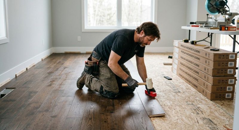 Hardwood Floor Installation in Kannapolis, NC