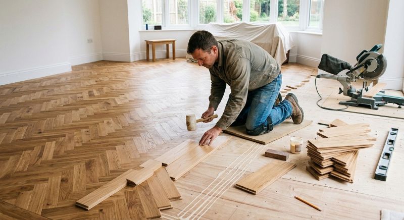 Hardwood Floor Installation in Mocksville, NC