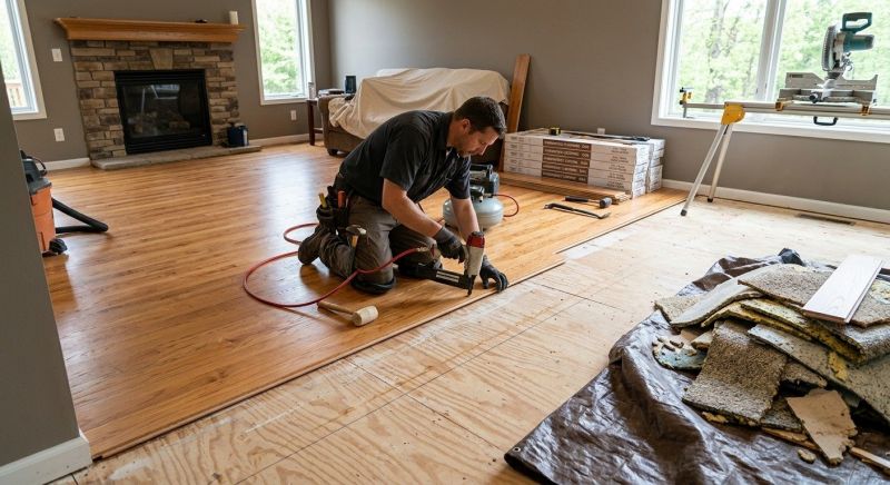 Hardwood Replacement in Davidson, NC