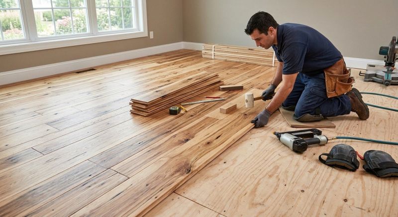 Hickory Floor Installation in Salisbury, NC