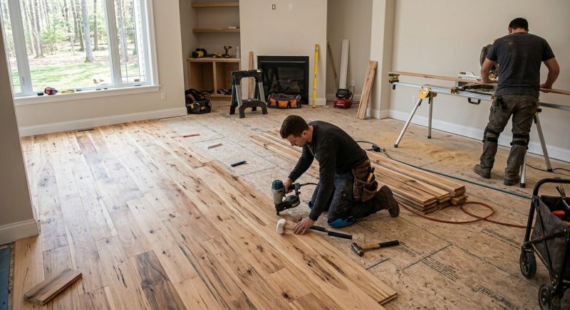 Hickory Floor Installation in Salisbury, NC