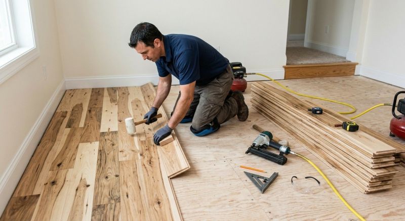 Hickory Floor Installation in Salisbury, NC
