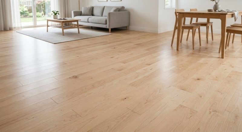 Maple Flooring Installation in Cabarrus County, NC