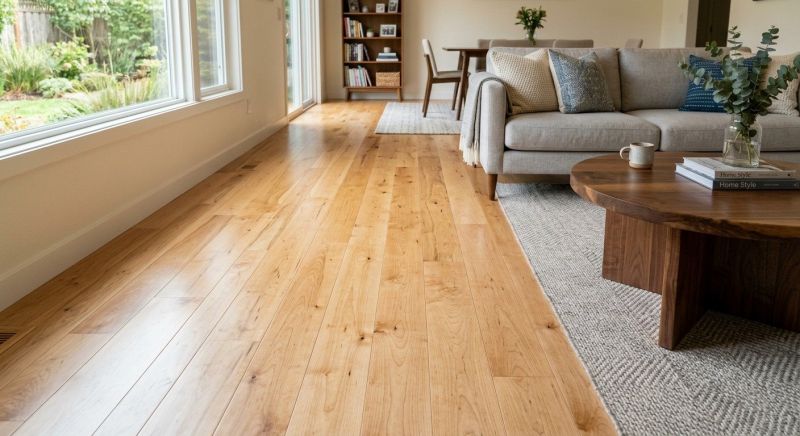 Maple Flooring Installation in Kannapolis, NC