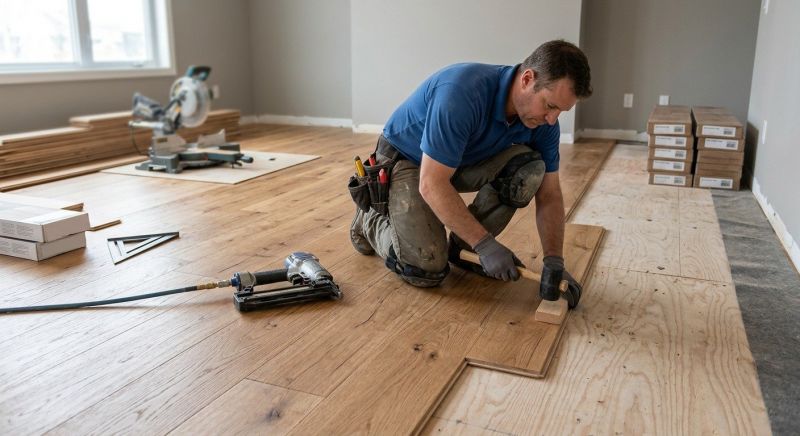 Maple Flooring Installation in Lexington, NC