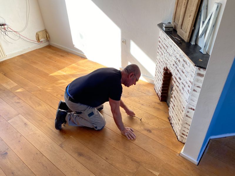 Pine Floor Installation in Salisbury, NC