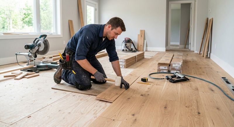 Wood Flooring Installation in Mocksville, NC